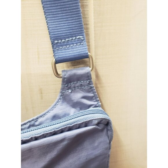 BAGGALLINI Canyon Crossbody Travel Casual Bag, Cornflower Blue, Green Lining - Picture 7 of 13